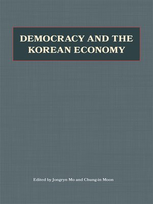 cover image of Democracy and the Korean Economy